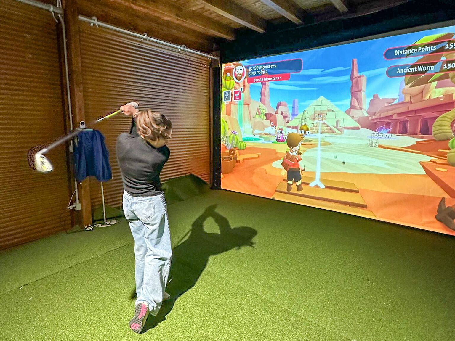 Simulatore di Golf Trackman 4.0 indoor