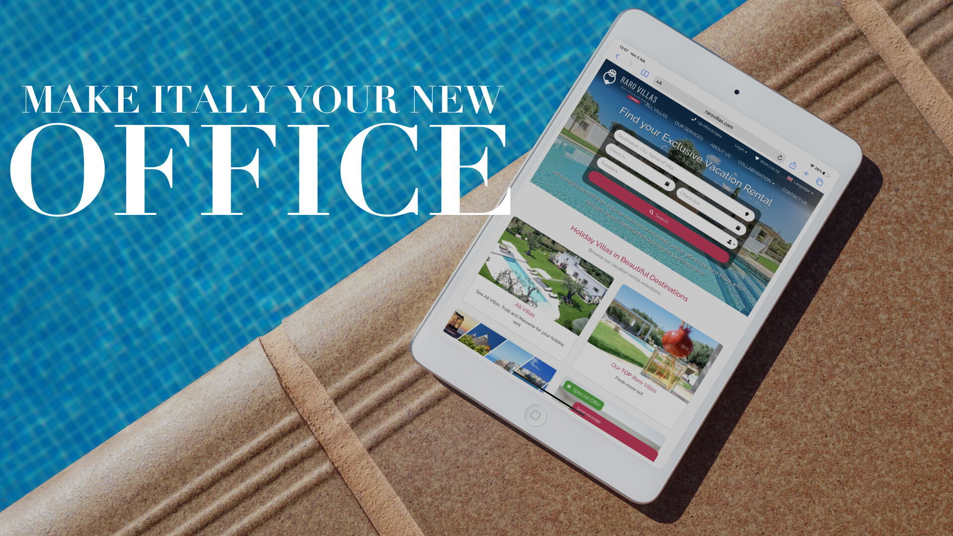 Make Italy your new office