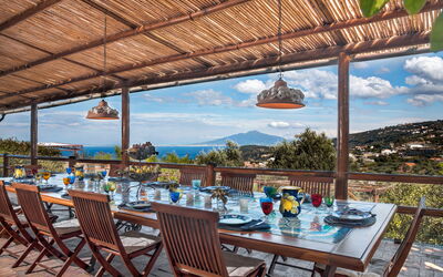 Villa Panorama: country-lemonvilla-massa-lubrense-villa-balcony