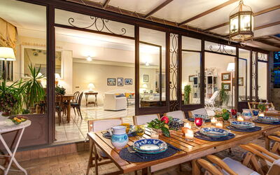 Villa Panorama: country-lemonvilla-massa-lubrense-villa-patio