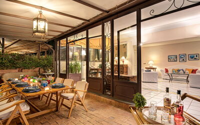 Villa Panorama: country-lemonvilla-massa-lubrense-villa-patio