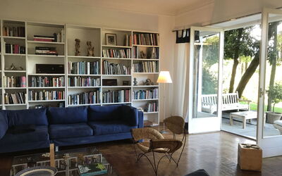 Villa Maggiore: Salle commune, Salon