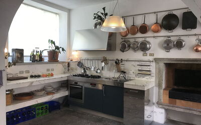 Villa Maggiore: Cuisine, Salle commune