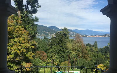 Villa Maggiore: Balcon / Terrasse / Patio, Jardin, Vues
