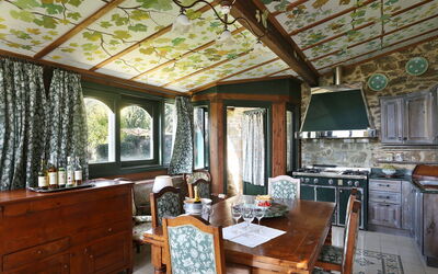 Villa Paride: Common Room, Dining Room, Kitchen