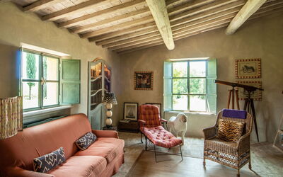 Villa Copernico: Common Room, Living Room