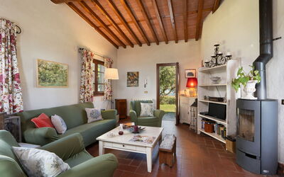 Villa Bastianella: Hoofdingang, Woonkamer