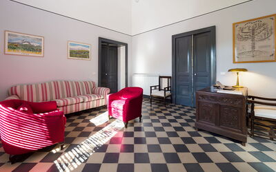 Villa dello Scacco: Soggiorno