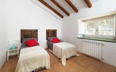 Villa dello Scacco: Camera da letto