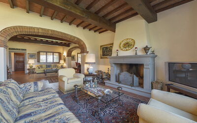 Dimora Gello: The living room