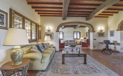 Dimora Gello: The living room