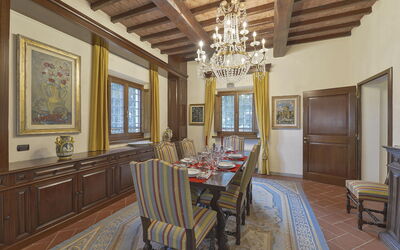 Dimora Gello: The dining room