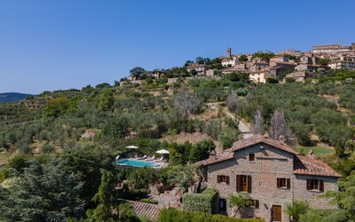Villa Rosselli: Panoramic view