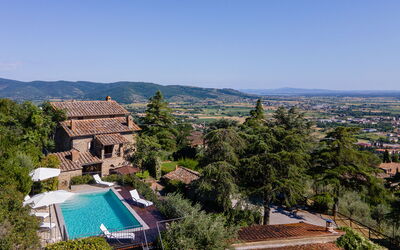 Villa Rosselli: Panoramic view