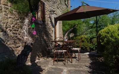 Villa Rosselli: Veranda