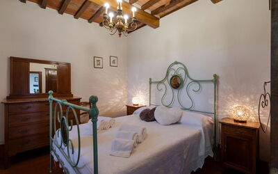 Villa Rosselli: Double bedroom