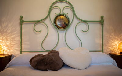 Villa Rosselli: Double bedroom