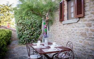 Villa Rosselli: Veranda