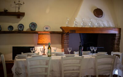 Villa Rosselli: Dining room
