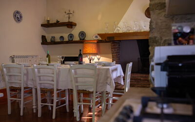 Villa Rosselli: Dining room