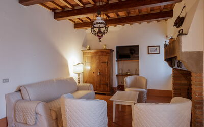 Villa Rosselli: Living room