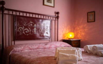 Villa Rosselli: Double bedroom