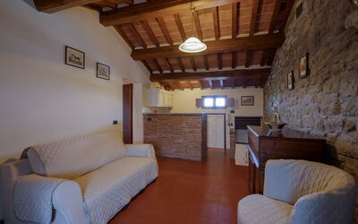 Villa Rosselli: Living room