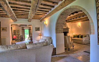 Villa Vivaldi: Planimetria, Woonkamer