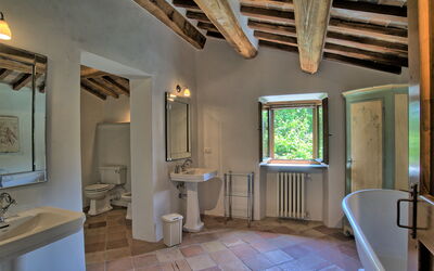 Villa Vivaldi: Badkamer