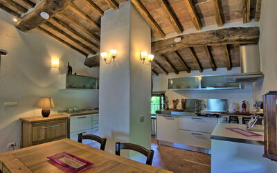 Villa Vivaldi: Keuken, Lunchroom