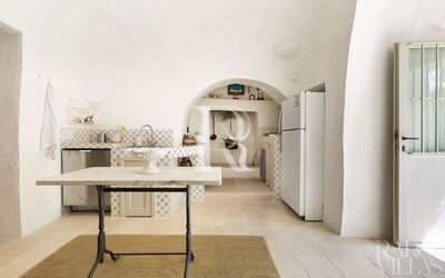Trullo Bianco: Cuisine, Détails de la chambre