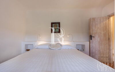 Trullo Bianco: chambre à coucher, Détails de la chambre