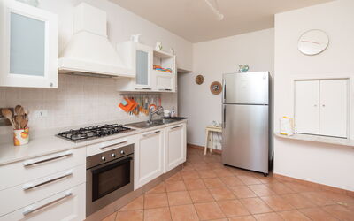 Villa Selve: The kitchen