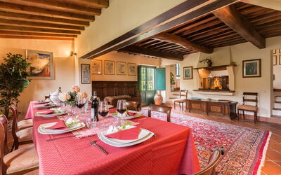 Villa Rinascimento: Sala da pranzo, Soggiorno