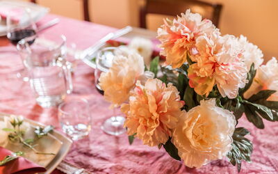 Villa Rinascimento: Sala da pranzo, Soggiorno