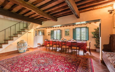 Villa Rinascimento: Sala da pranzo, Soggiorno