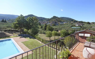 Villa Brunello: Balcon / Terrasse / Patio, bassin, Extérieur, Jardin, Vues