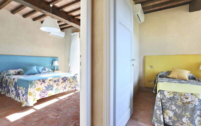 Villa Brunello: chambre à coucher