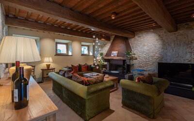 Villa Bovari: Large Living room first floor