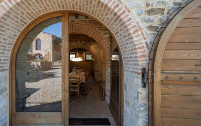 Villa Bovari: Access to the dining room