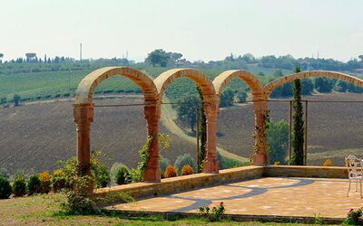 Dimora degli Archi: Outdoor view and panoramic view