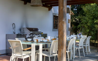 Villa Orchidea: all'aperto