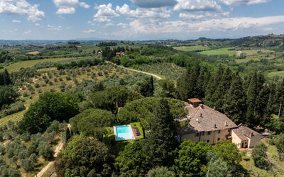 Villa Orchidea: Piscina, Vista Panoramica