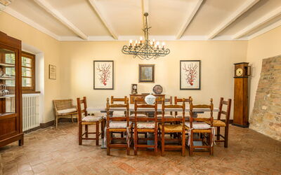 Villa Orchidea: Sala da pranzo