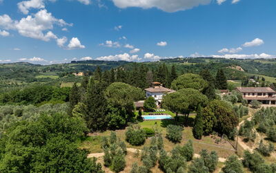 Villa Orchidea: Piscina, Vista Panoramica