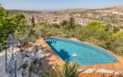 Villa Scicli: Garden, Pool