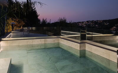 Villa Eftychia: Outdoor, Pool, Summer