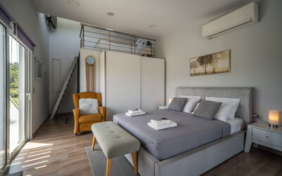 Villa Eftychia: Bedroom