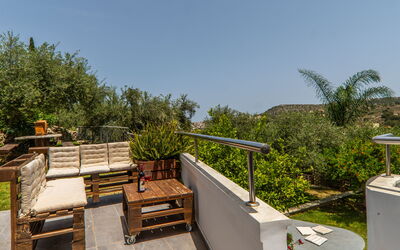 Villa Eftychia: Balcony / Terrace / Patio, Outdoor, Scenic View