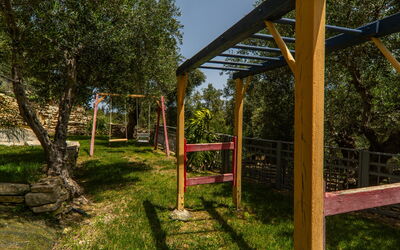 Villa Eftychia: Garden, Outdoor